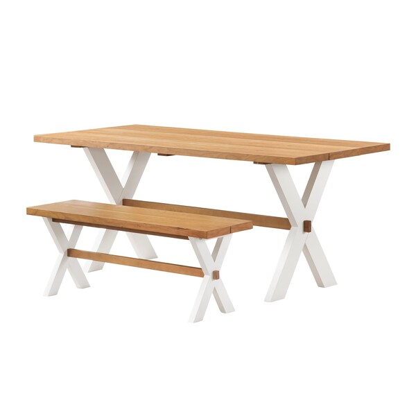 Alaterre Furniture 72 W X 34 L X 30 H ACCH01264WH - main